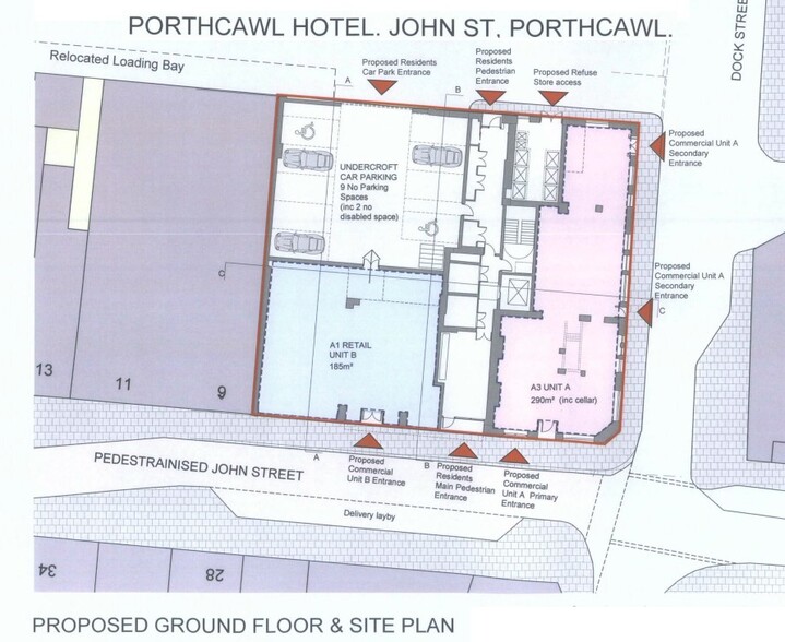 7-11 John, Porthcawl for rent - Building Photo - Image 2 of 2