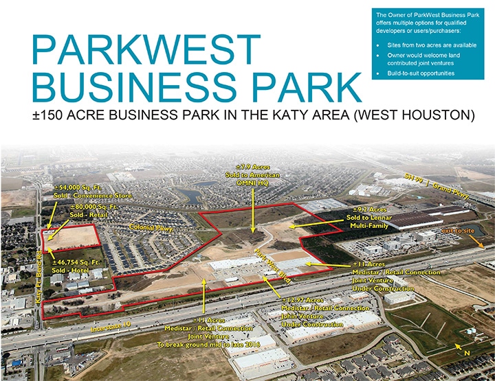 Parkwest Business Park, Houston, TX for sale - Primary Photo - Image 1 of 1