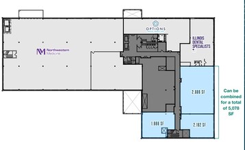 850-870 N Milwaukee Ave, Vernon Hills, IL to rent Floor Plan- Image 1 of 1