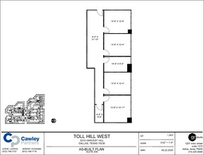 5310 Harvest Hill Rd, Dallas, TX for rent Floor Plan- Image 1 of 5