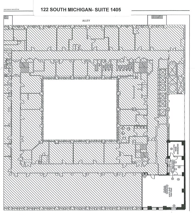 122 S Michigan Ave, Chicago, IL to rent Floor Plan- Image 1 of 1