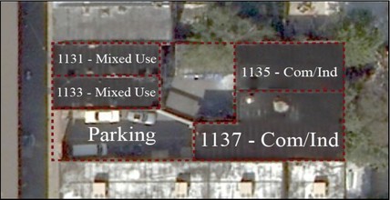 1131-1137 McDonald Ave, Brooklyn, NY - aerial  map view