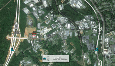 3110 Odd Fellows Rd, Lynchburg, VA - aerial  map view