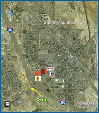 105 Lemaire Rd, Battle Mountain, NV - aerial  map view - Image1