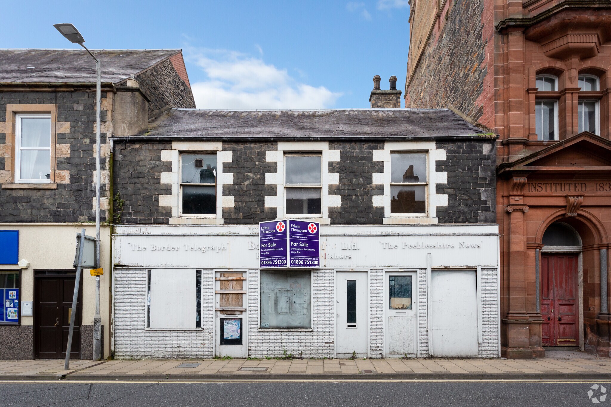 113-117 High St, Galashiels for sale Primary Photo- Image 1 of 1