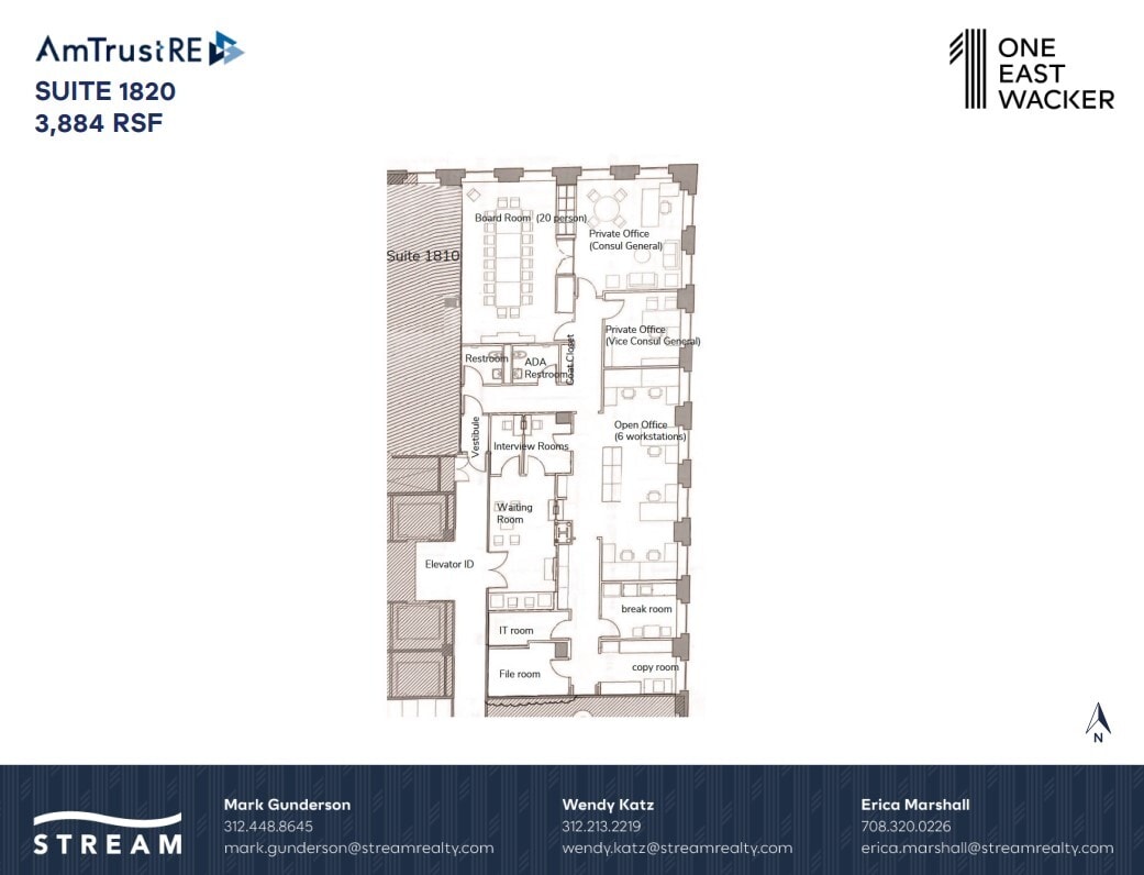 1 E Wacker Dr, Chicago, IL to rent Floor Plan- Image 1 of 1