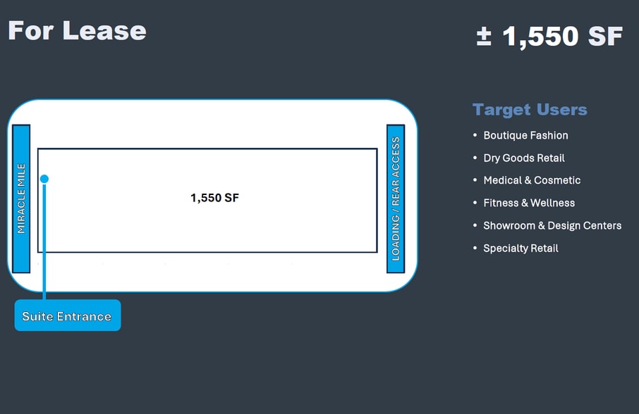 269-273 Miracle Mile, Miami, FL to rent - Building Photo - Image 2 of 5