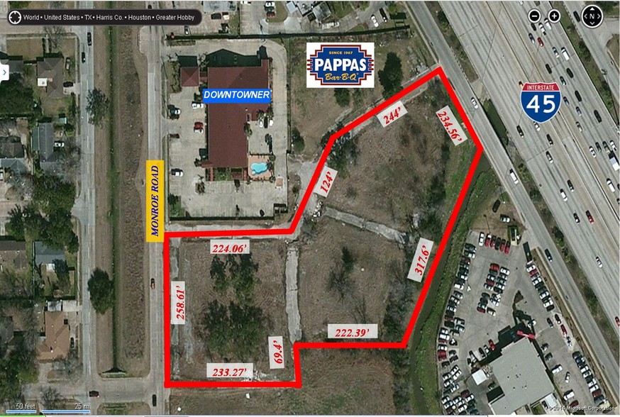 Gulf Fwy & Monroe Rd, Houston, TX for sale - Building Photo - Image 1 of 6