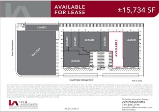 1423-1449 S State College Blvd, Anaheim, CA for rent Floor Plan- Image 1 of 1