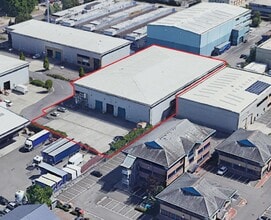 Fleming Way, Crawley, WSX - Aerial map view