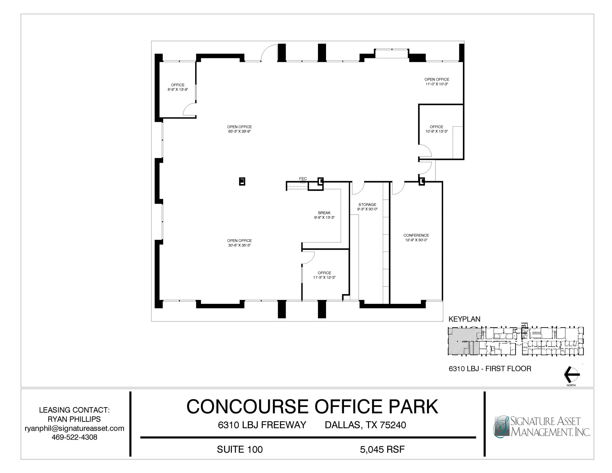 6350 LBJ Fwy, Dallas, TX to rent Floor Plan- Image 1 of 1