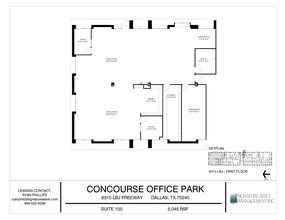 6350 LBJ Fwy, Dallas, TX to rent Floor Plan- Image 1 of 1