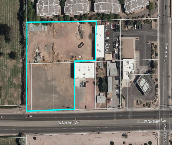 6450 W Northern Ave, Glendale, AZ for sale - Aerial - Image 1 of 1