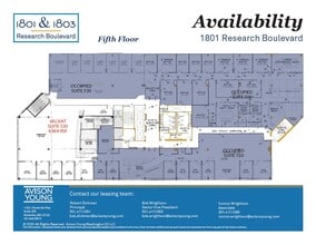 1801 Research Blvd, Rockville, MD for rent Floor Plan- Image 1 of 1