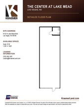 6110-6190 W Lake Mead Blvd, Las Vegas, NV for rent Floor Plan- Image 1 of 1