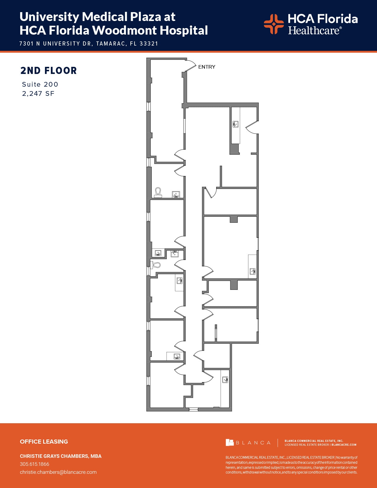 7301 N University Dr, Tamarac, FL to rent Floor Plan- Image 1 of 1