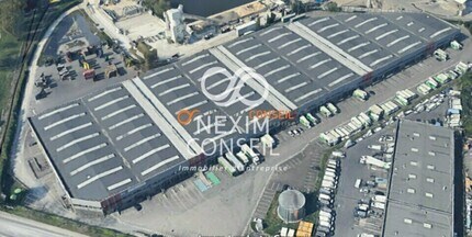 Gennevilliers, HDS - Aerial map view