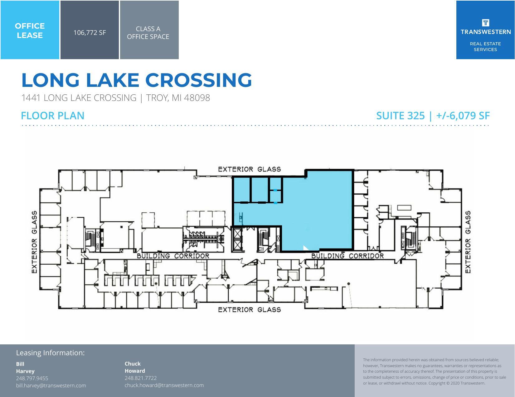 1441 W Long Lake Rd, Troy, MI to rent Floor Plan- Image 1 of 1