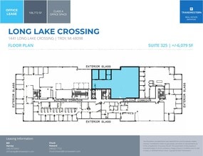 1441 W Long Lake Rd, Troy, MI to rent Floor Plan- Image 1 of 1