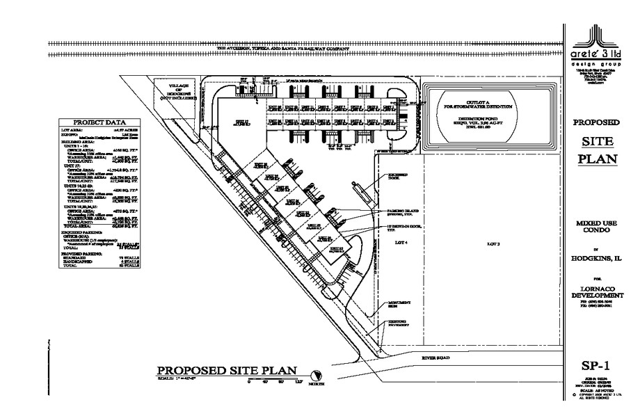 6880 River Rd, Hodgkins, IL for sale - Site Plan - Image 1 of 1