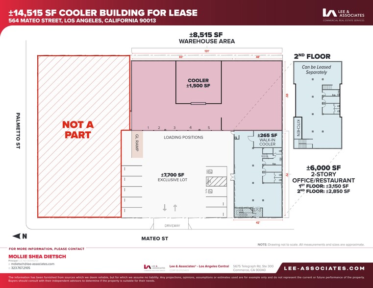 564 S Mateo St, Los Angeles, CA for rent - Site Plan - Image 1 of 4