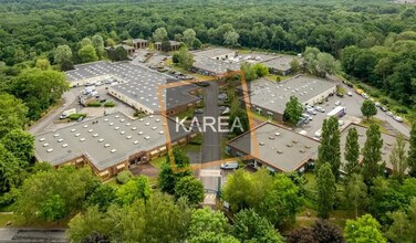 Croissy-Beaubourg - Aerial map view