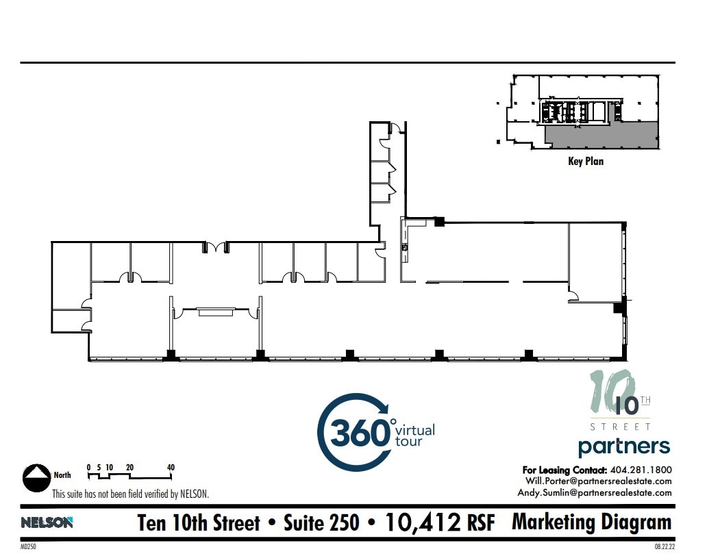 10 10th St, Atlanta, GA to rent Floor Plan- Image 1 of 1