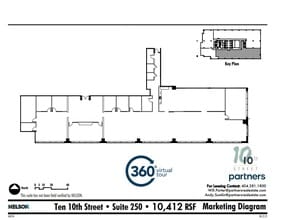 10 10th St, Atlanta, GA to rent Floor Plan- Image 1 of 1