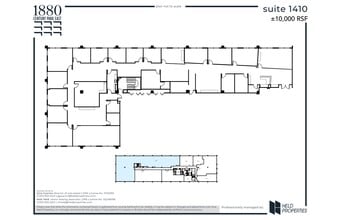 1880 Century Park E, Los Angeles, CA to rent Site Plan- Image 1 of 2