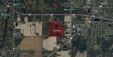 0 Bishop Hwy, Lansing, MI - aerial  map view