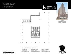 1775 Sherman St, Denver, CO to rent Floor Plan- Image 1 of 6