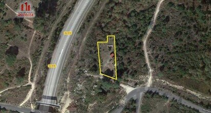 Ourense, ORE - Aerial  map view