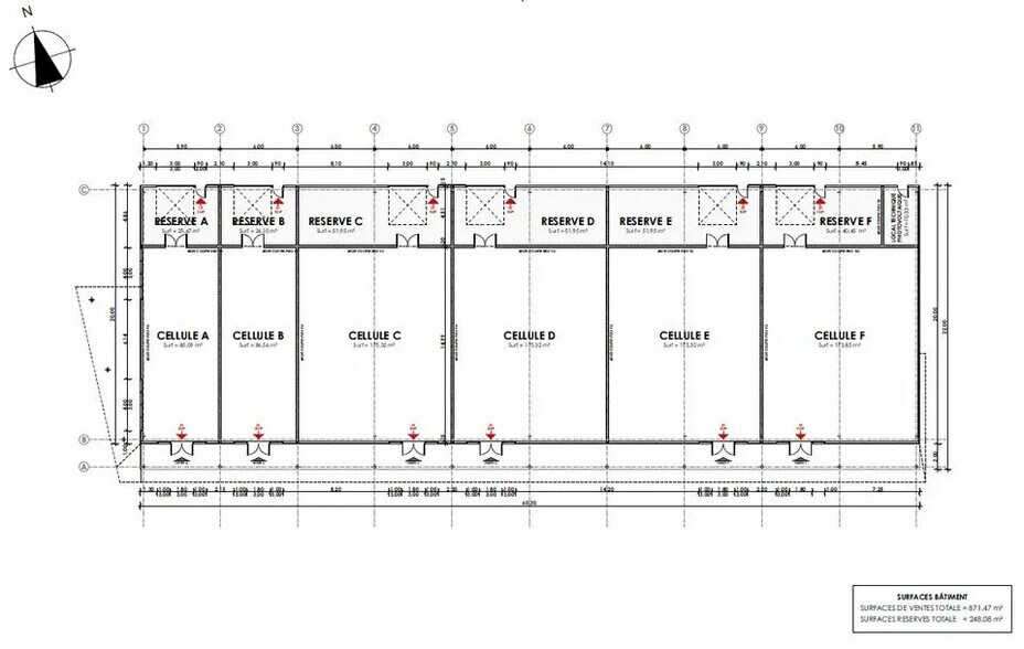 Retail in Tarbes for sale - Floor Plan - Image 2 of 3