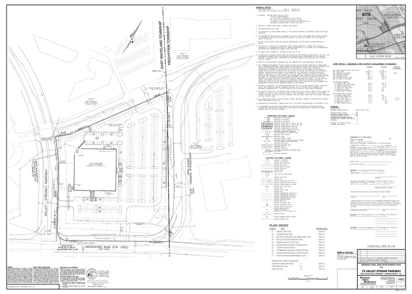 75 Valley Stream Pky, Malvern, PA for sale - Site Plan - Image 1 of 1