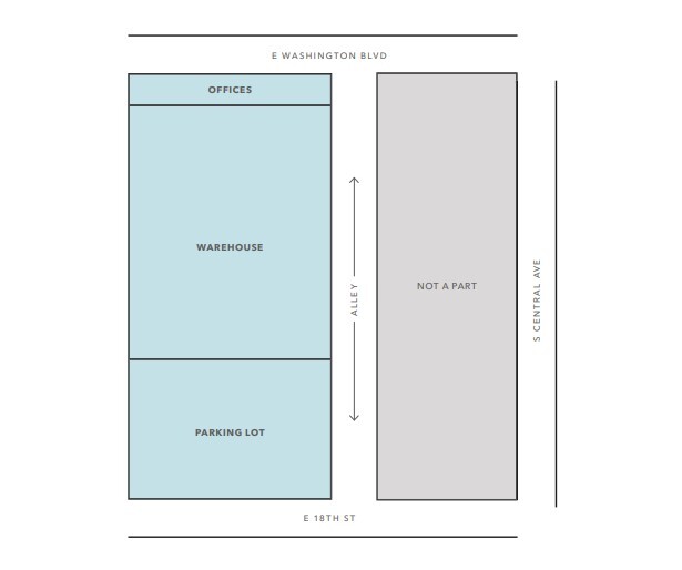 1319 E Washington Blvd, Los Angeles, CA for rent Floor Plan- Image 1 of 1