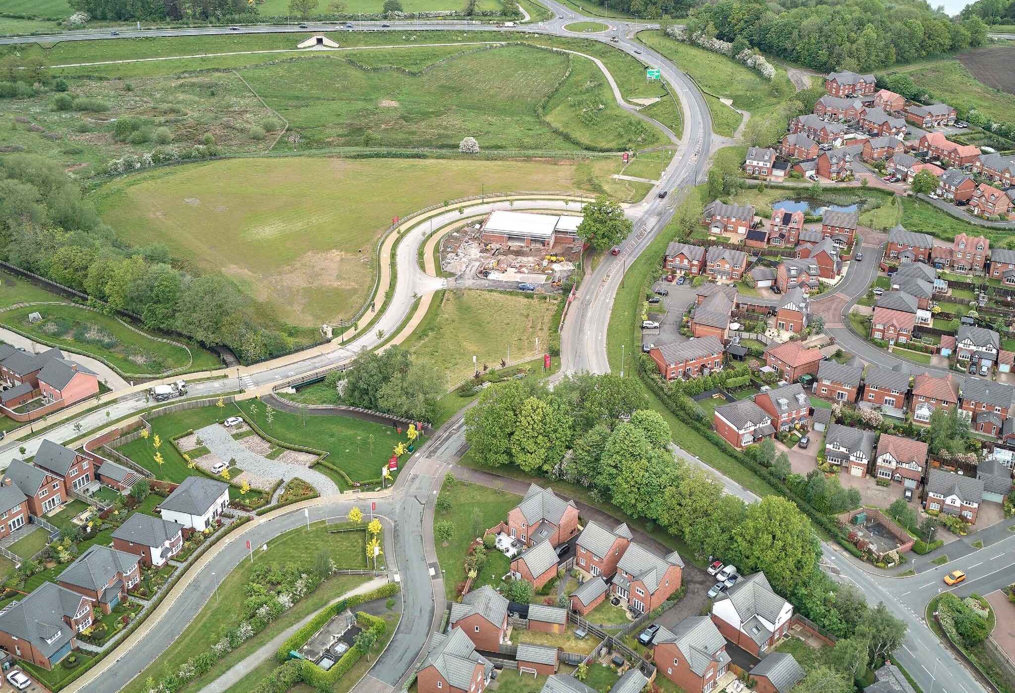 77 Manchester Rd, Congleton for sale Aerial- Image 1 of 7