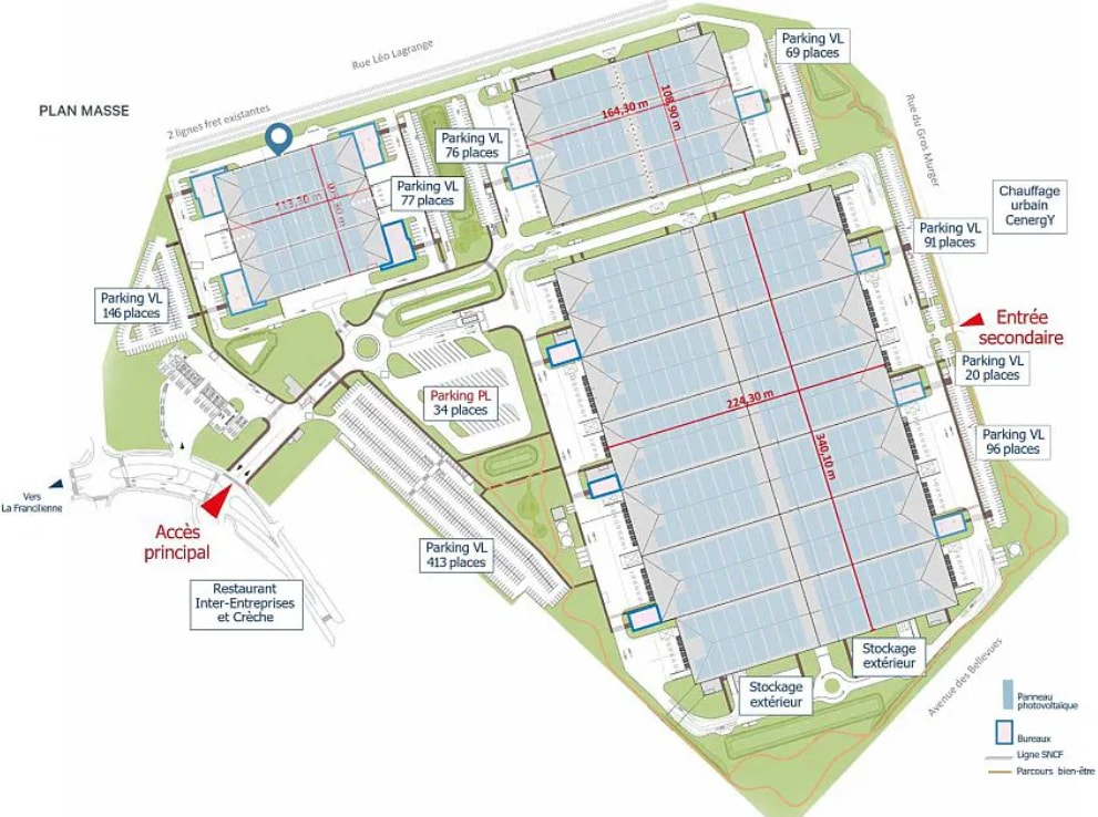 5 Rue Léo Lagrange, Saint-Ouen-l'Aumône to rent Plat Map- Image 1 of 1