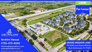 More details for Fm 1093 and Grand Mission Bend, Richmond, TX - Land for Sale