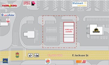 1710 E Jackson St, Macomb, IL to rent Site Plan- Image 2 of 8