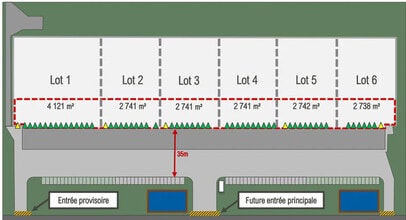 Light Industrial in Trappes to rent Floor Plan- Image 2 of 2