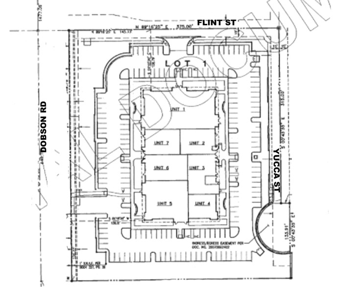 333 N Dobson Rd, Chandler, AZ for rent - Plat Map - Image 2 of 19