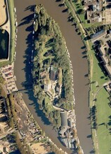 Platts Eyot, Hampton, MDS - Aerial  map view