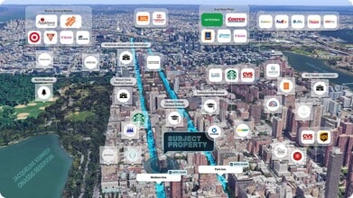 1295 Madison Ave, New York, NY - AERIAL map view