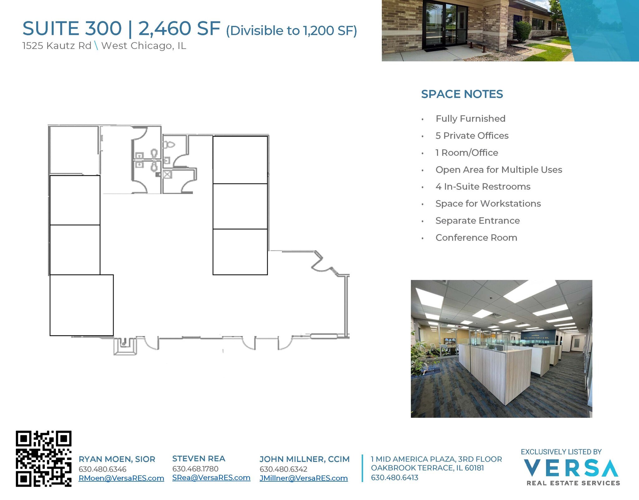 1525 Kautz Rd, West Chicago, IL to rent Floor Plan- Image 1 of 2