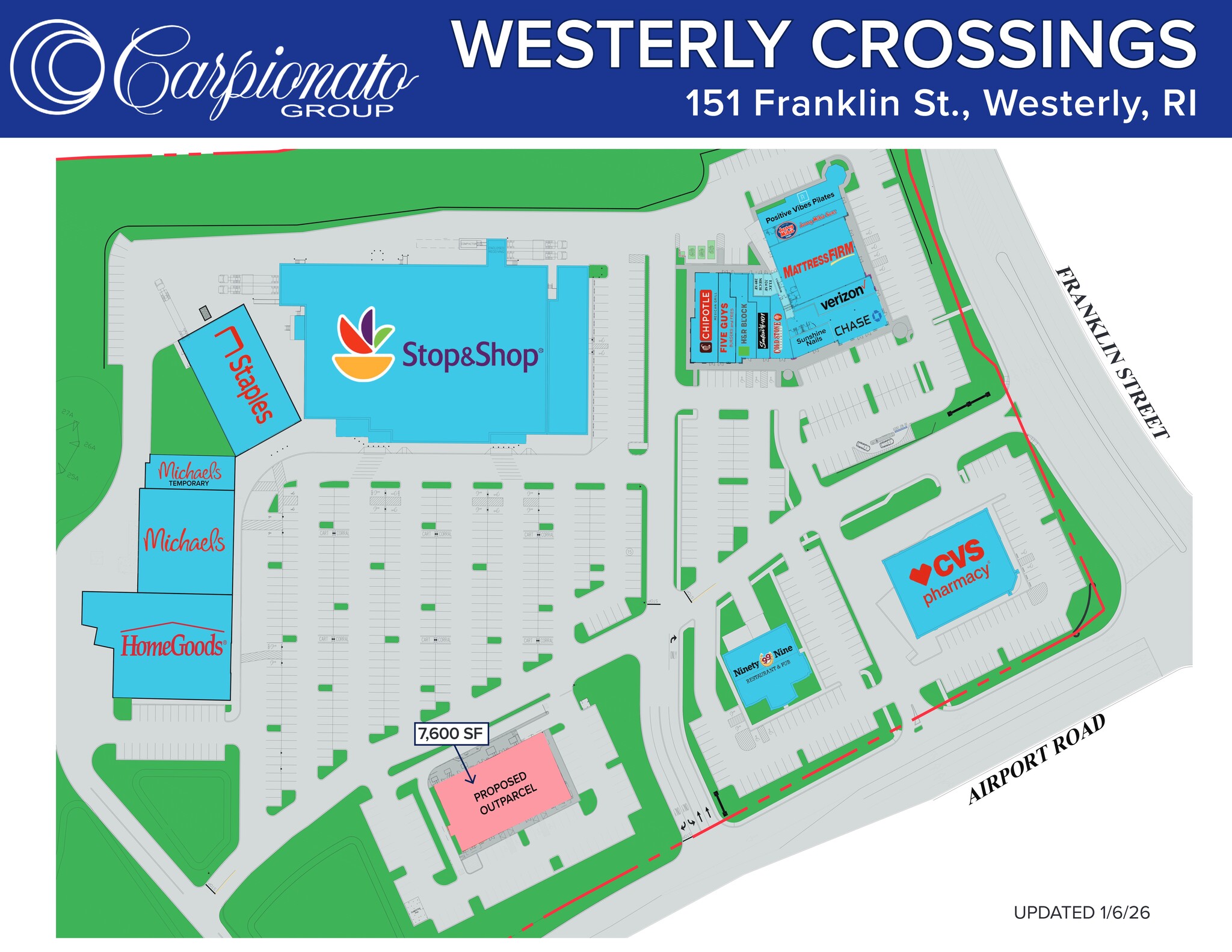 Route 78, Westerly, RI to rent Site Plan- Image 1 of 1