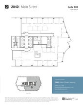 2040 Main St, Irvine, CA for rent Floor Plan- Image 1 of 2