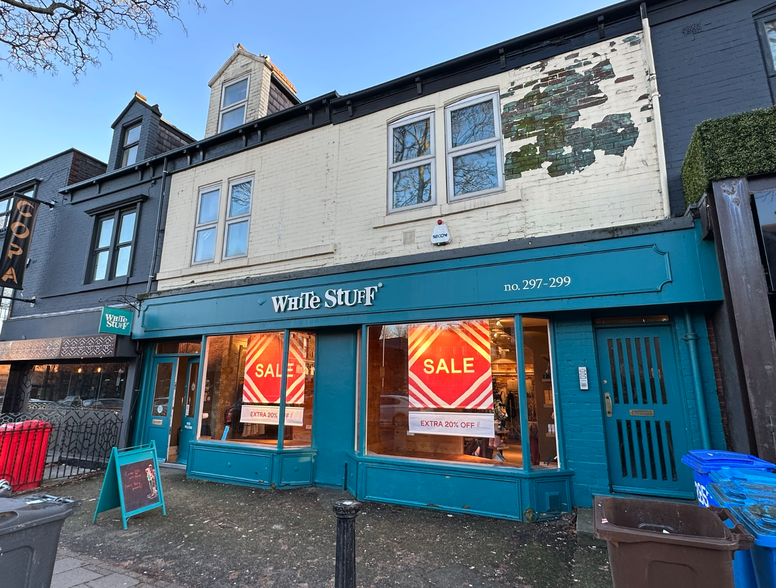 297-299 Ecclesall Rd, Sheffield for rent - Building Photo - Image 1 of 1