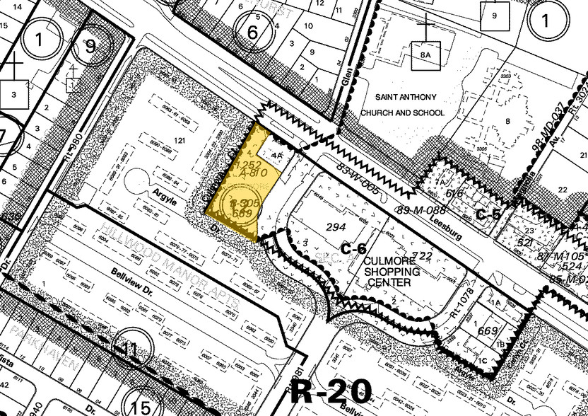 6053 Leesburg Pike, Falls Church, VA for sale - Plat Map - Image 1 of 1