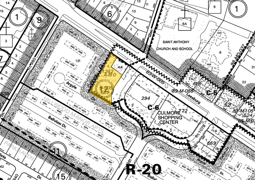 6053 Leesburg Pike, Falls Church, VA to rent - Plat Map - Image 2 of 3