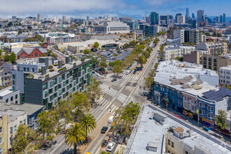 2120-2122 Market St, San Francisco, CA - aerial  map view